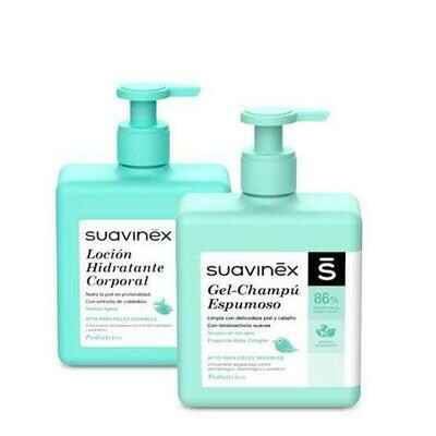 SUAVINEX DUPLO GEL ESPUMOSO   LOCION PACK 500 ML   500 ML