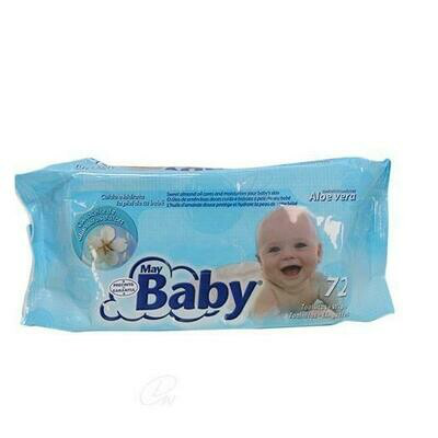 MAYBABY TOALLITAS INFANTILES 72 TOALLITAS