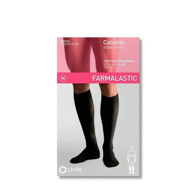 CALCETIN FARMALASTIC AZUL MARINO T- GDE