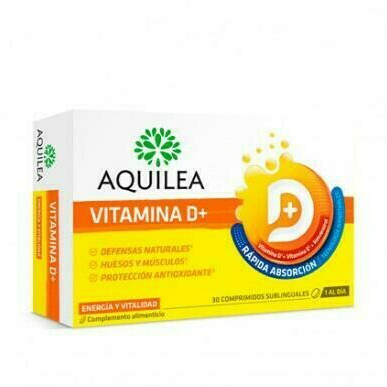 AQUILEA VITAMINA D  30 COMPRIMIDOS SUBLINGUALES