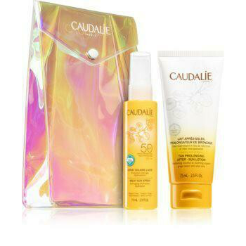 CAUDALIE TROUSSE DUO SOLAR SPRAY 50SPF 75ML   AFTERSUN 75ML