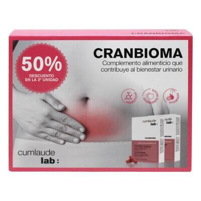 CUMLAUDE CRANBIOMA 30 CAPS 50% DSCTO 2ºUNDAD
