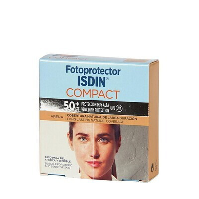 FOTOPROTECTOR ISDIN COMPACT SPF 50  MAQUILLAJE COMPACTO OIL-FREE 1 ENVASE 10 G C