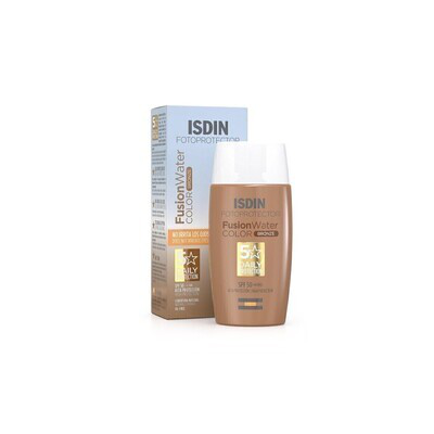 FOTOPROTECTOR ISDIN SPF 50 FUSION WATER COLOR 1 ENVASE 50 ML BRONZE