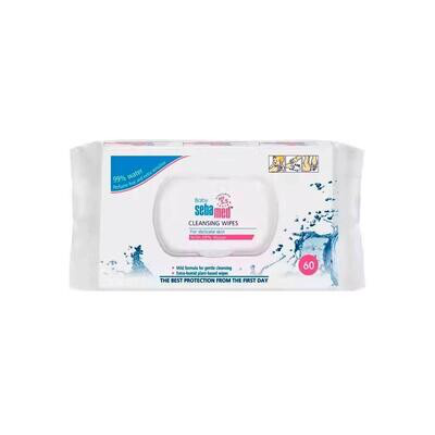 SEBAMED BABY TOALLITAS LIMPIADORAS 60 UNIDADES