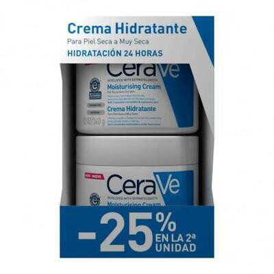 CERAVE DUPLO CREMA HIDRATANTE 2X340GR
