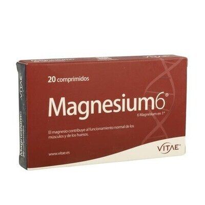 VITAE MAGNESIUM 6 20 COMPRIMIDOS