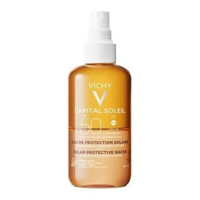 VICHY CAPITAL SOLEIL AGUA PROTECCION SOLAR LUMINOSIDAD SPF50 200 ML