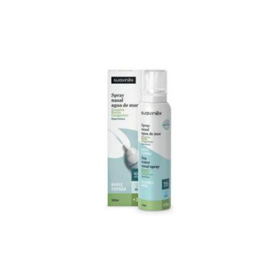 SUAVINEX SPRAY NASAL AGUA DE MAR HIPERTONICA NARIZ TAPADA 120ML