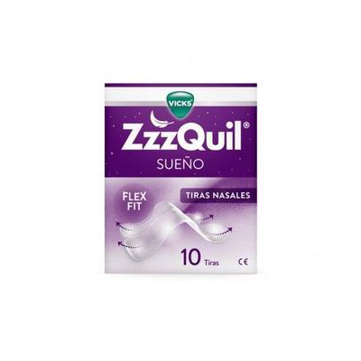 ZZZQUIL SUEÑO 10 TIRAS NASALES