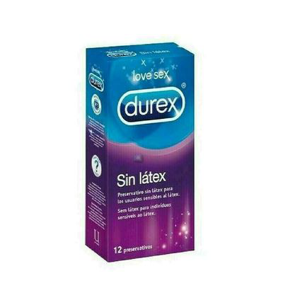 DUREX SIN LATEX 12 UNID.