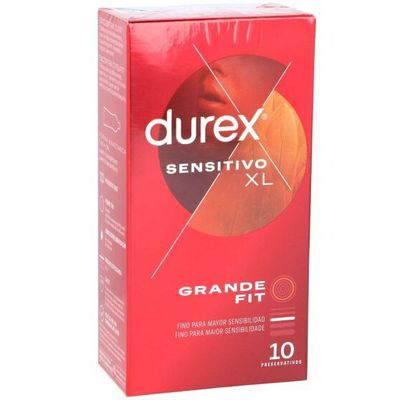 DUREX SENSITIVO XL PRESERVATIVOS 10 UNIDADES