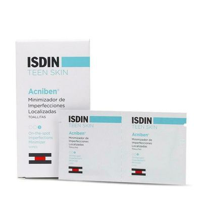 ISDIN TEEN SKIN ACNIBEN TOALLITAS 30 SOBRES ISDIN
