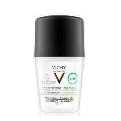 VICHY HOMME ANTITRANSPIRANTE ANTIMANCHAS HOMBRE 1 ROLL ON 50 ML VICHY