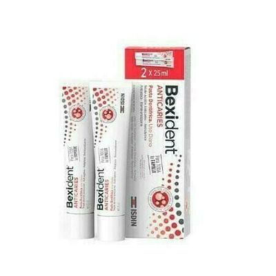 BEXIDENT SMILEGO ANTICARIES PASTA 2 ENVASES 25 ML ISDIN