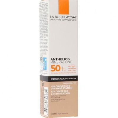 ANTHELIOS MINERAL ONE SPF 50  CREMA 1 ENVASE 30 ML COLOR BRONZEE LA ROCHE POSAY