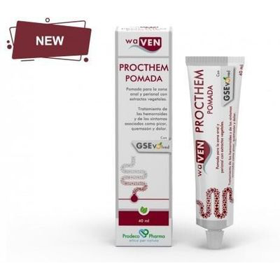 WAVEN PROCTHEM POMADA 1 TUBO 40 ML - PRODECO - COMPLEMENTO ALIMENTICIO