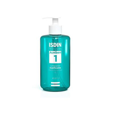 ISDIN TEEN SKIN ACNIBEN LIMPIADOR MATIFICANTE GEL 1 ENVASE 400 ML ISDIN