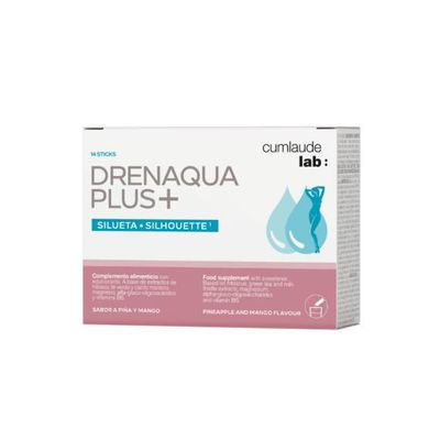 CUMLAUDE LAB: DRENAQUA PLUS  14 STICKS 2,88 G SABOR PIÑA Y MANGO