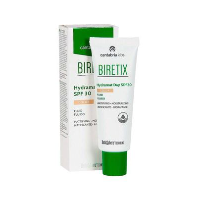 BIRETIX HYDRAMAT DAY SPF 30 FLUIDO CON COLOR 1 ENVASE 50 ML IFCANTABRIA