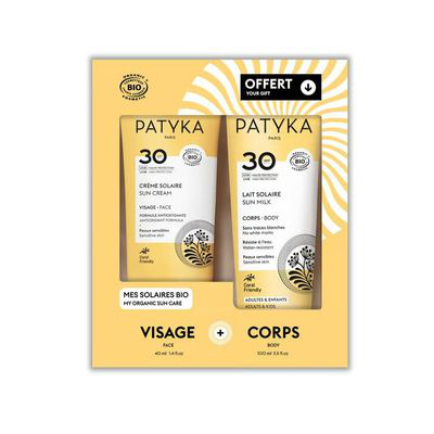 PATYKA COFRE SOLAR FACIAL 30 SPF 40ML   CUERPO SPRAY 100ML REGALO
