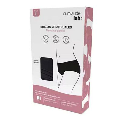 CUMLAUDE BRAGA MENSTRUAL TALLA L