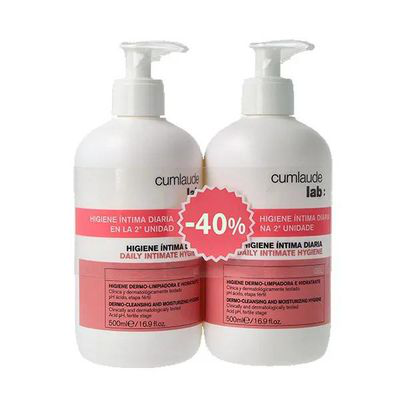 CUMLAUDE LAB DUPLO HIGIENE INTIMA DIARIA ORIGYN 500ML 2UNID 40