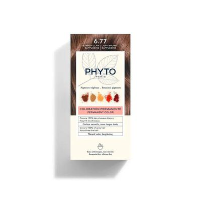 PHYTO PHYTOCOLOR 6.77 MARRON CLARO CAPPUCCINO