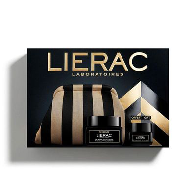 LIERAC COFRE NAVIDAD PREMIUM CREMA VOLUPTUOSA 50ML+ CONTORNO OJOS 20ML