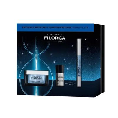 FILORGA COFRE NAVIDAD HYALU FILLER CREMA HIDRATANTE   HYALU FILLER LIPS Y NCEF R