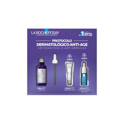 LA ROCHE POSAY COFRE MELA B3 SERUM    HYALU B5 SERUM OJOS 5ML   HYALU B5 SERUM