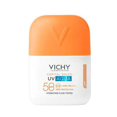 CAPITAL SOLEIL UV AQUA FLUIDO HIDRATANTE SPF 50 1 ENVASE 50 ML COLOR TONO CLARO