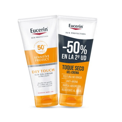 EUCERIN SUN DUPLO DRY TOUCH GEL CREMA SENSITIVE