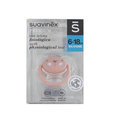 CHUPETE FISIOLOGICO SUAVINEX PREMIUM 4-18M