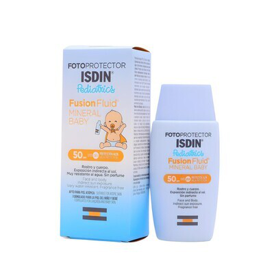 ISDIN FOTOPROTECTOR PEDIATRICS FUSION FLUID MINERAL BABY SPF