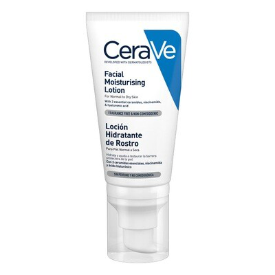 CERAVE LOCION HIDRATANTE DE ROSTRO PIEL NORMAL  1 ENVASE 52
