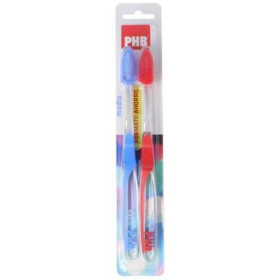 CEPILLO DENTAL ADULTO PHB PLUS MEDIO DUPLO