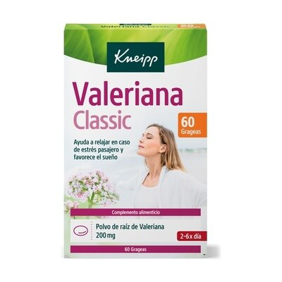 KNEIPP VALERIANA CLASSIC  60 GRAGEAS