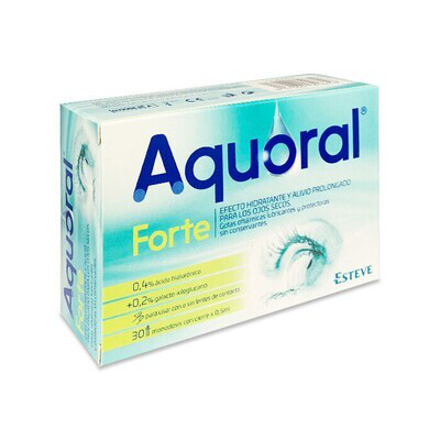 AQUORAL FORTE GOTAS OFTALMICAS MONODOSIS