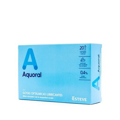 AQUORAL GOTAS OFTALMICAS MONODOSIS