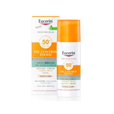 EUCERIN OIL CONTROL SPF 50 TONO CLARO