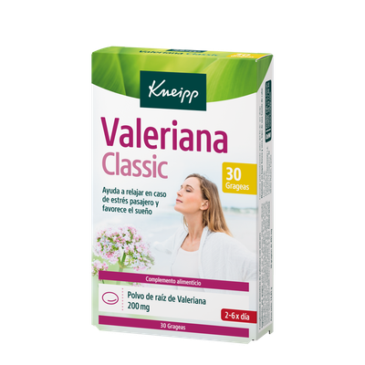 KNEIPP VALERIANA CLASSIC  30 GRAGEAS