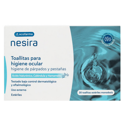 NESIRA TOALLITAS PARA HIGIENE OCULAR