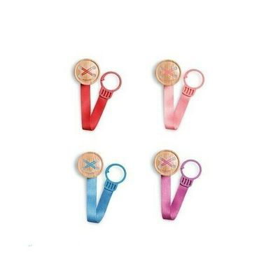 BROCHE REDONDO BOTON CON CINTA SUAVINEX 1 UNIDAD