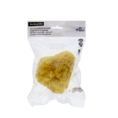 ESPONJA BAÑO INFANTIL SUAVINEX NATURAL GRANDE 1 UNIDAD