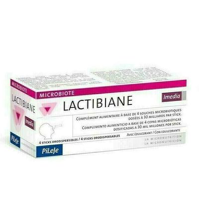 LACTIBIANE IMEDIA PILEJE  4 STICKS ORODISPENSABLES