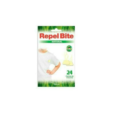REPEL BITE NATURAL PARCHES ROPA CON CITRONELLA 24 APLICACIO