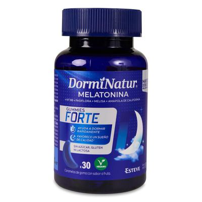 DORMINATUR GUMMIES FORTE 30 CARAMELOS DE GOMA SABOR FRUTA