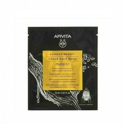 APIVITA EXPRESS TISSUE FACE MASK MASTIC