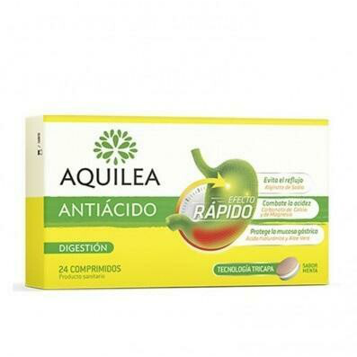 AQUILEA ANTIACIDO 24 COMPRIMIDOS TRICAPA